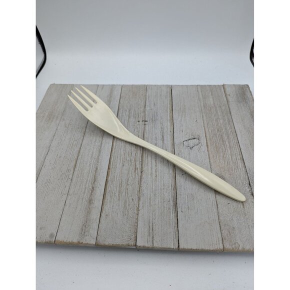Melamine Ware #1 White Spatula Turner Flipper Fork Utensil 12" - Picture 1 of 7